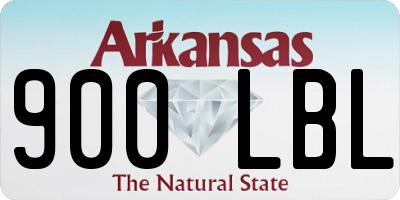 AR license plate 900LBL
