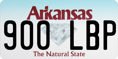 AR license plate 900LBP