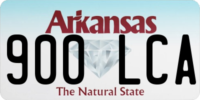 AR license plate 900LCA