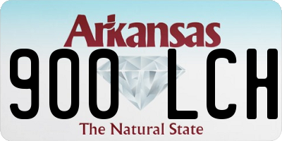 AR license plate 900LCH