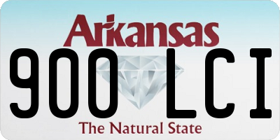 AR license plate 900LCI