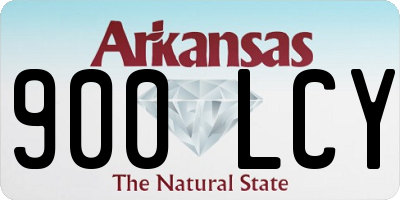 AR license plate 900LCY