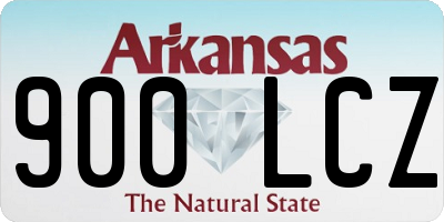 AR license plate 900LCZ