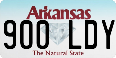 AR license plate 900LDY
