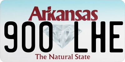 AR license plate 900LHE