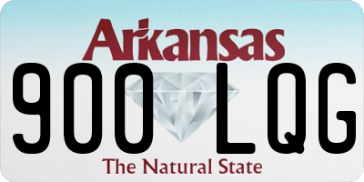 AR license plate 900LQG