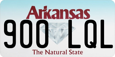 AR license plate 900LQL