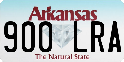 AR license plate 900LRA