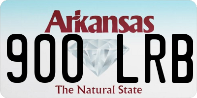 AR license plate 900LRB
