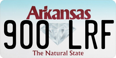 AR license plate 900LRF