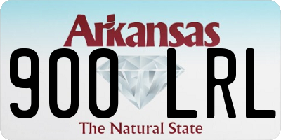 AR license plate 900LRL