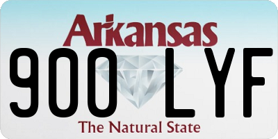 AR license plate 900LYF