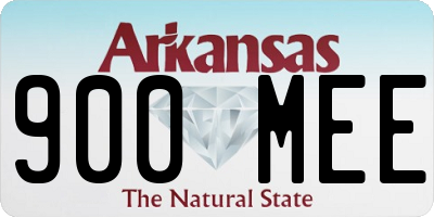 AR license plate 900MEE