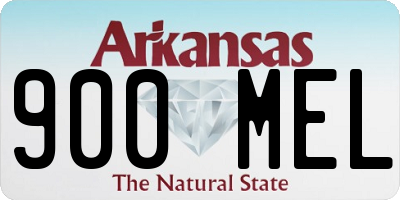 AR license plate 900MEL