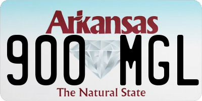AR license plate 900MGL