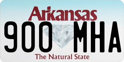 AR license plate 900MHA