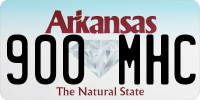 AR license plate 900MHC