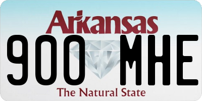 AR license plate 900MHE