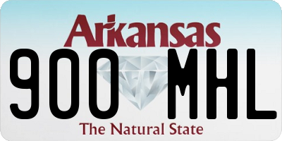 AR license plate 900MHL