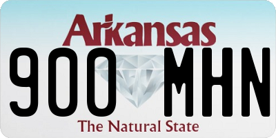 AR license plate 900MHN