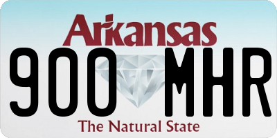 AR license plate 900MHR