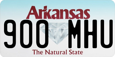 AR license plate 900MHU