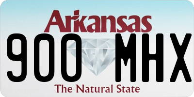 AR license plate 900MHX