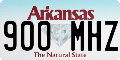 AR license plate 900MHZ