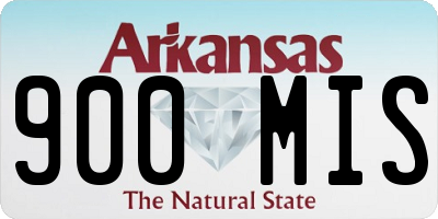 AR license plate 900MIS