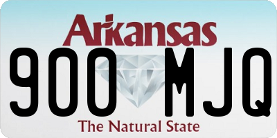AR license plate 900MJQ