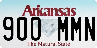 AR license plate 900MMN