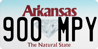 AR license plate 900MPY
