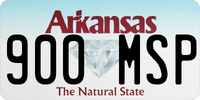 AR license plate 900MSP