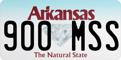 AR license plate 900MSS