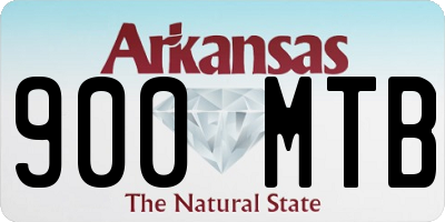 AR license plate 900MTB
