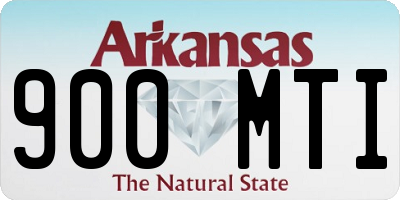 AR license plate 900MTI