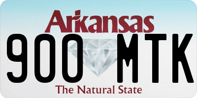 AR license plate 900MTK