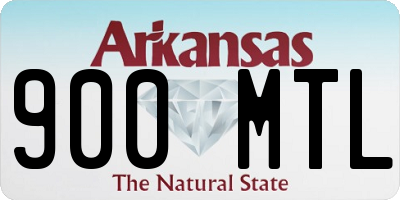 AR license plate 900MTL