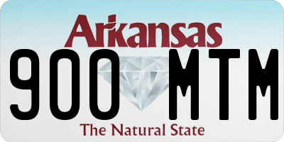 AR license plate 900MTM