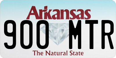 AR license plate 900MTR