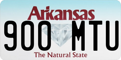 AR license plate 900MTU