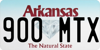 AR license plate 900MTX