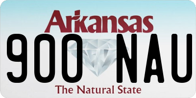 AR license plate 900NAU