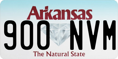 AR license plate 900NVM