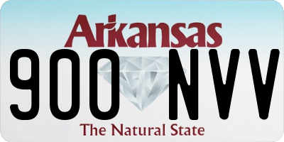 AR license plate 900NVV