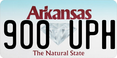 AR license plate 900UPH