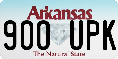 AR license plate 900UPK
