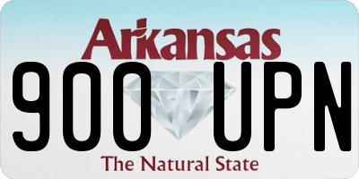 AR license plate 900UPN