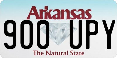 AR license plate 900UPY