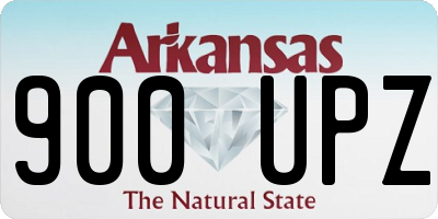 AR license plate 900UPZ